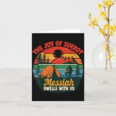 The Joy Of Sukkot Messiah Dwells With Us Jewish Ho Kaart (Gele Bloem)