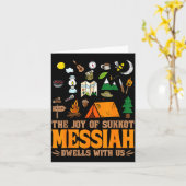 The Joy Of Sukkot Messiah Dwells With Us Jewish Ho Kaart (Gele Bloem)