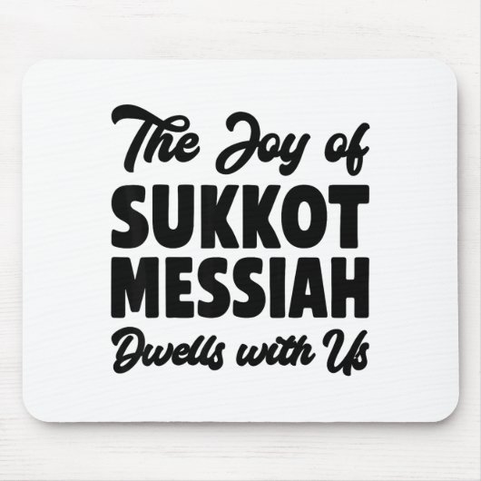 The Joy Of Sukkot Messiah Dwells With Us Jewish Ho Muismat (Voorkant)