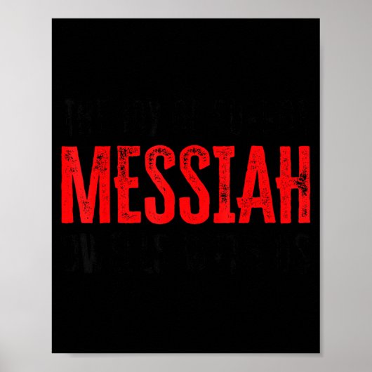 The Joy Of Sukkot Messiah Dwells With Us Jewish Ho Poster (Voorkant)