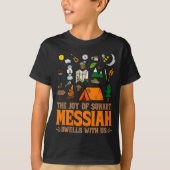 The Joy Of Sukkot Messiah Dwells With Us Jewish Ho T-shirt (Voorkant)