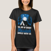 The Joy Of Sukkot Messiah Dwells With Us Jewish Ho T-shirt (Voorkant)