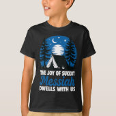 The Joy Of Sukkot Messiah Dwells With Us Jewish Ho T-shirt (Voorkant)