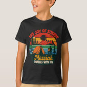 The Joy Of Sukkot Messiah Dwells With Us Jewish Ho T-shirt (Voorkant)