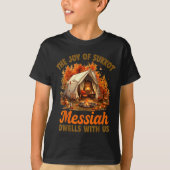 The Joy Of Sukkot Messiah Dwells With Us Jewish Ho T-shirt (Voorkant)