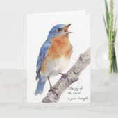 The Joy of the LORD is your strength Kaart (Voorkant)