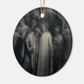 The Judas Kiss van Gustave Dore Keramisch Ornament (Links)
