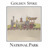 The Jupiter Locomotive at Promontory Sticker (Voorkant)