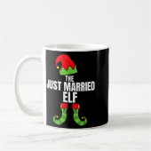 The Just Married Elf Matching Family Christmas Gro Koffiemok (Links)