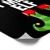 The Just Married Elf Matching Family Christmas Gro Poster (Hoek)