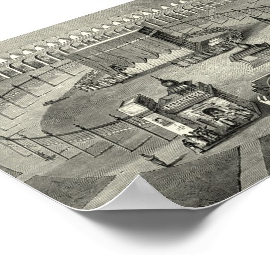 The Kaaba, Mecca, 19th Century Poster (Hoek)