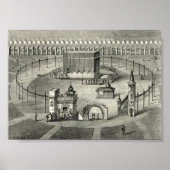 The Kaaba, Mecca, 19th Century Poster (Voorkant)