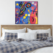 The Kandinsky Bug Canvas Afdruk (Insitu (Slaapkamer))
