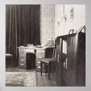 The kantoor, Parijs 1936 Poster