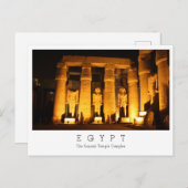 The Karnak Temple Complex, Egypte, Briefkaart (Voorkant / Achterkant)