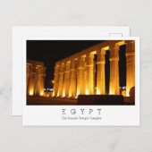 The Karnak Temple Complex, Egypte, Briefkaart (Voorkant / Achterkant)