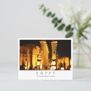 The Karnak Temple Complex, Egypte, Briefkaart
