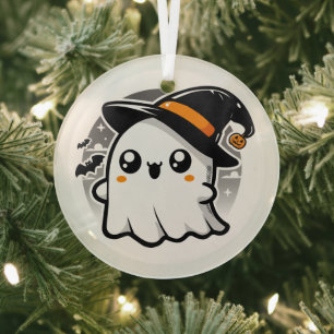The Kawaii Phantom Glas Ornament