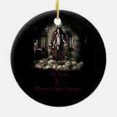 The Keep Vampire Ornaments Keramisch Ornament (Achterkant)
