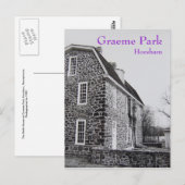 The Keith House at Graeme Park - 1989 Briefkaart (Voorkant / Achterkant)
