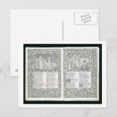The 'Kelmscott Chaucer', gepubliceerd in 1896 door Briefkaart (Voorkant / Achterkant)