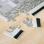 The 'Kelmscott Chaucer', gepubliceerd in 1896 door Legpuzzel (Zijkant)