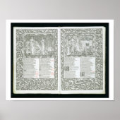 The 'Kelmscott Chaucer', gepubliceerd in 1896 door Poster (Voorkant)