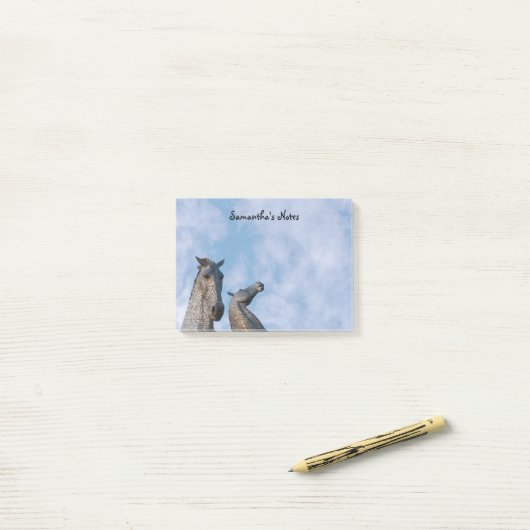 The Kelpies Post-it® Notes (Op bureau)