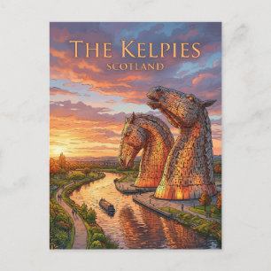 The Kelpies Verenigd Koninkrijk Briefkaart