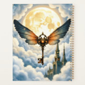 The Key of Eternity – Steampunk Wings  Planner (Achterkant)