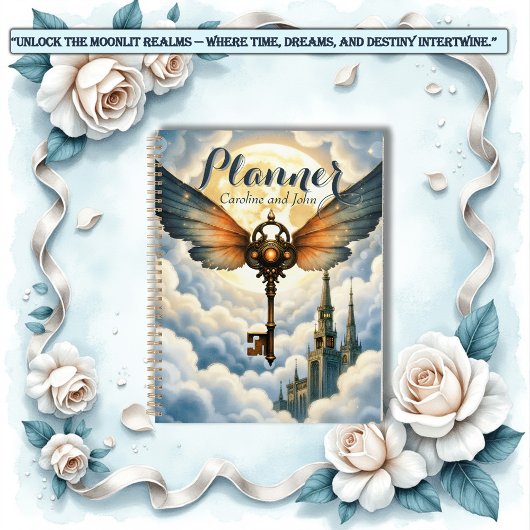 The Key of Eternity – Steampunk Wings  Planner