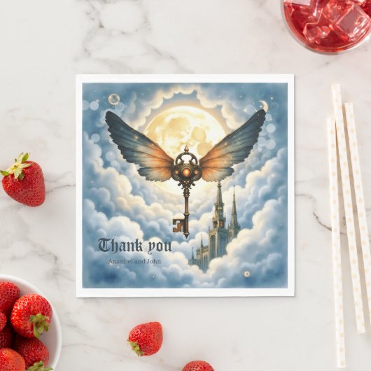 The Key of Eternity – Steampunk Wings  Servet (Insitu)