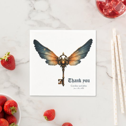 The Key of Eternity – Steampunk Wings  Servet (Insitu)