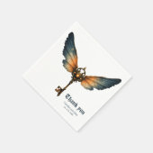 The Key of Eternity – Steampunk Wings  Servet (Hoek)