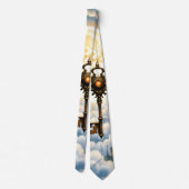 The Key of Eternity – Steampunk Wings Stropdas (Achterkant)