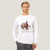 The Key to the Mortal Heart Tri-Blend Shirt (Voorkant)