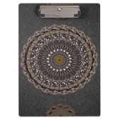 The khaki crocodylus porosus klembord (Voorkant)