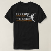 The Kicker Wins Championships Football 805 T-shirt (Design voorkant)
