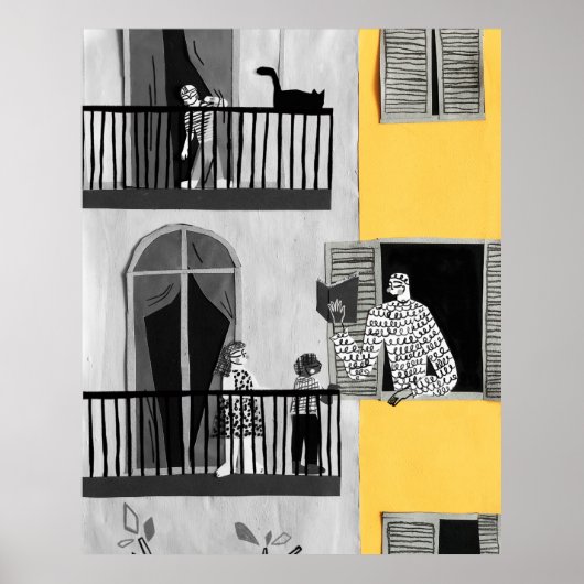 THE KIND NEIGHBOUR POSTER (Voorkant)