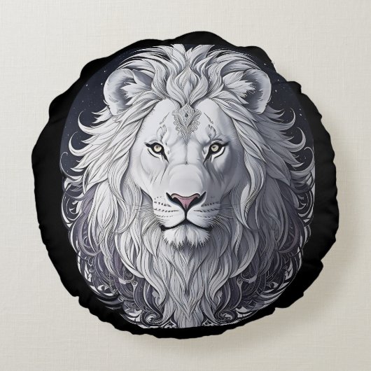 The King 2 Rond Kussen (Achterkant)