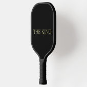 The King Black Gold Luxury Minimal Design Pickleball Paddle (Links)