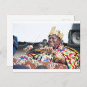 The king carried in triumph. briefkaart (Voorkant / Achterkant)