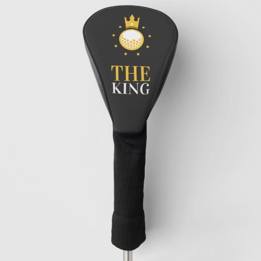 The King Golfer Golfheadcover (Voorkant)