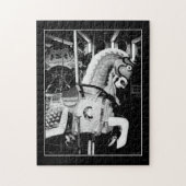 'The King Horse' puzzel Legpuzzel (Verticaal)