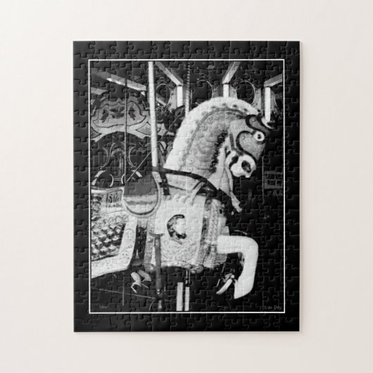 'The King Horse' puzzel Legpuzzel (Verticaal)