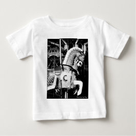 'The King Horse' T-shirt voor baby's