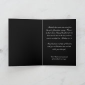 The King is Born Christelijke kerst Kaart w / Vers (Binnen)