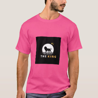 The King – Majestic Lion Silhouette T-shirt