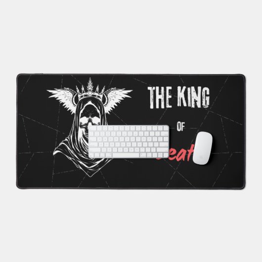 The King of Death Desk Mat (Keyboard & Muis)