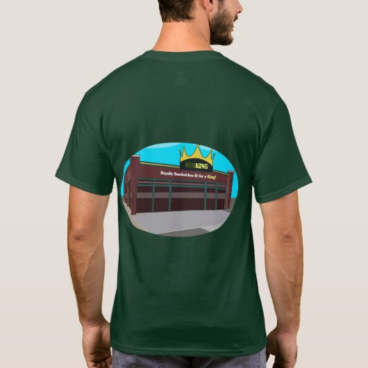 The King of SubKing T-shirt (Achterkant)